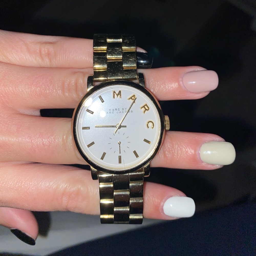 Marc by Marc Jacobs Baker Gold Watch